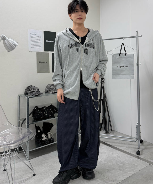 杢グレー モデル:176cm F着用