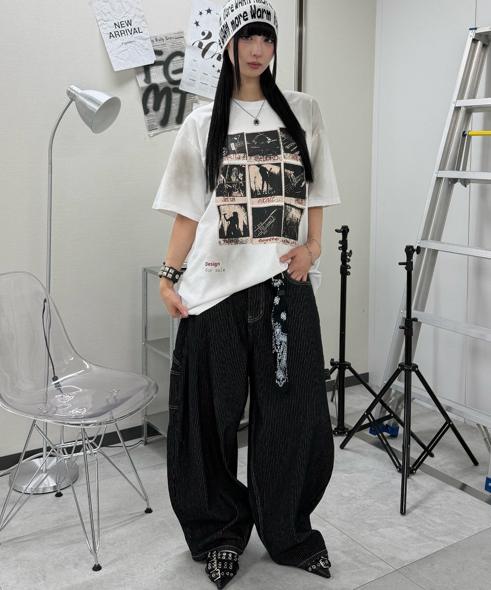 ホワイト モデル:168cm F着用