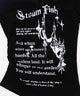 オフショルレースロゴTシャツ