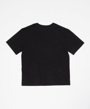 カラージップラウンドヘムTシャツ