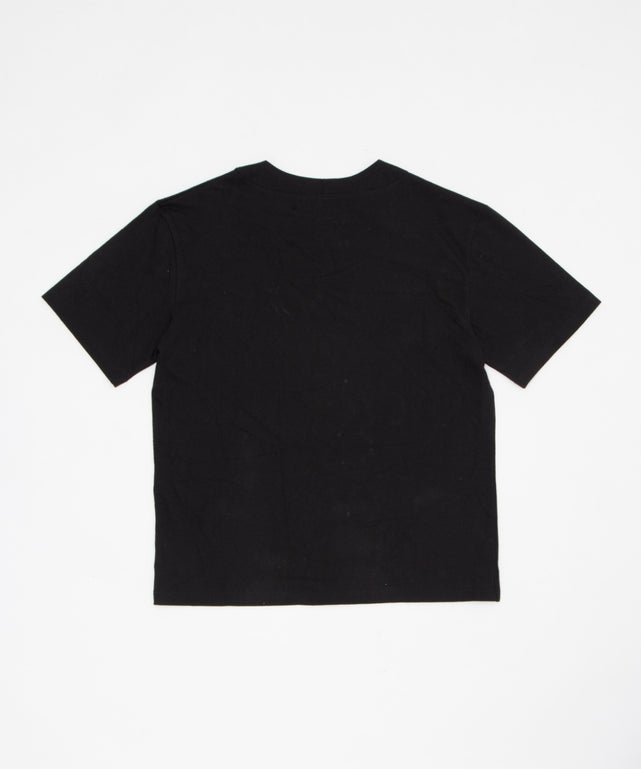 カラージップラウンドヘムTシャツ