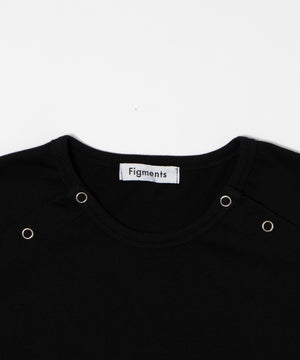 アイレットドットダブルヘンリーTシャツ