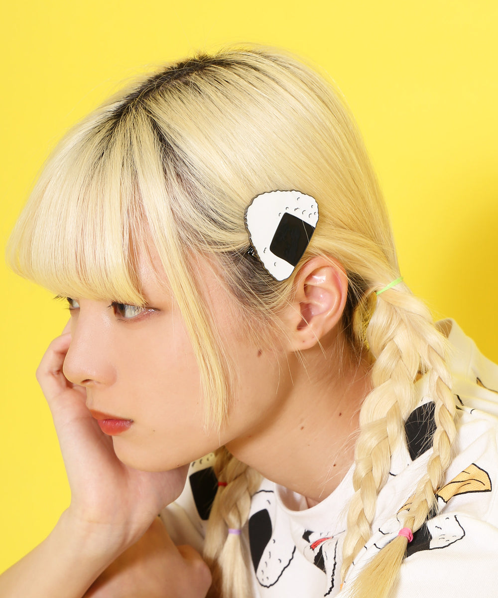フードヘアクリップ