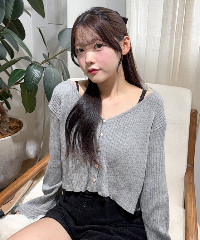 グレー モデル：155cm F着用