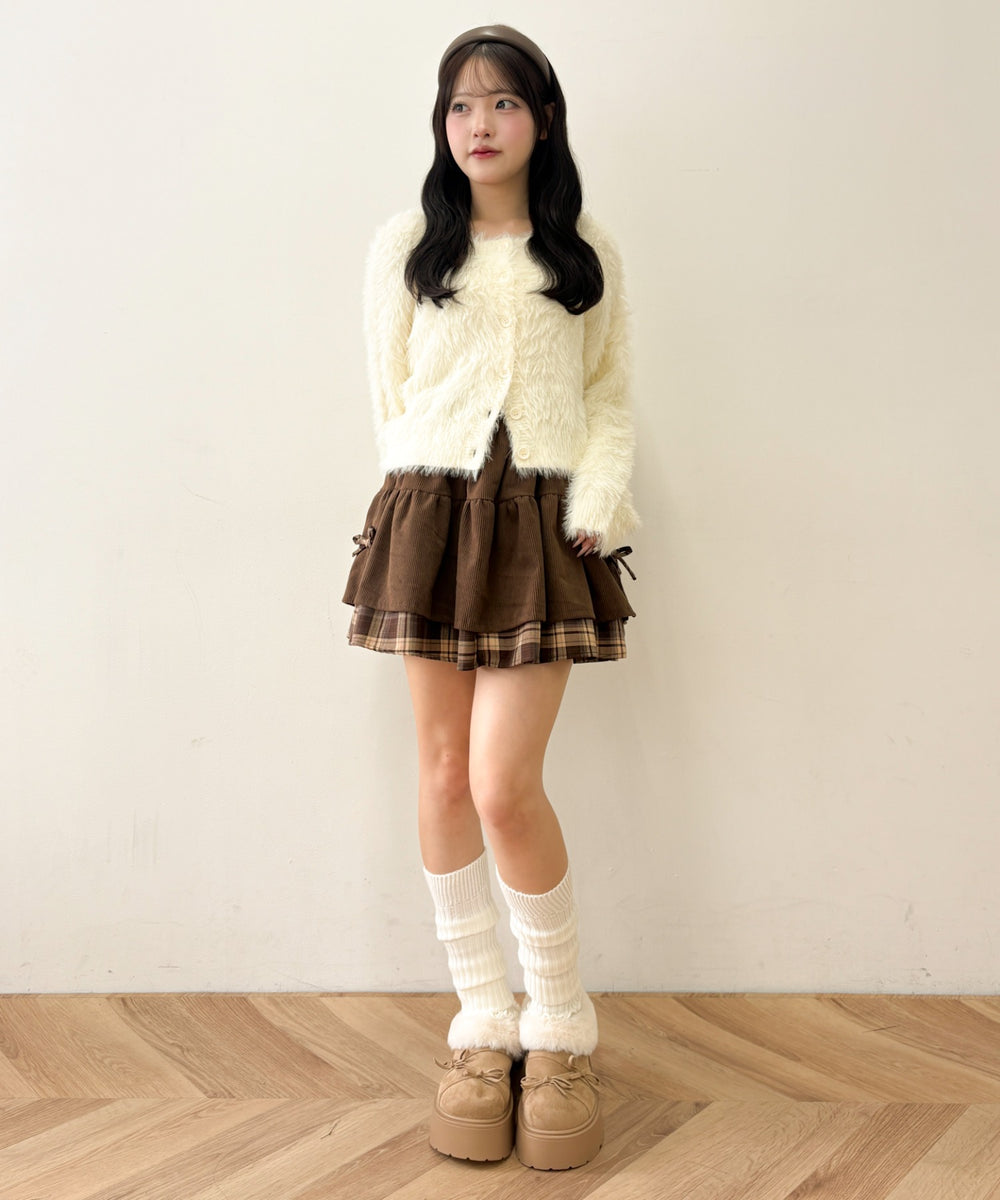 ブラウン モデル：155cm F着用