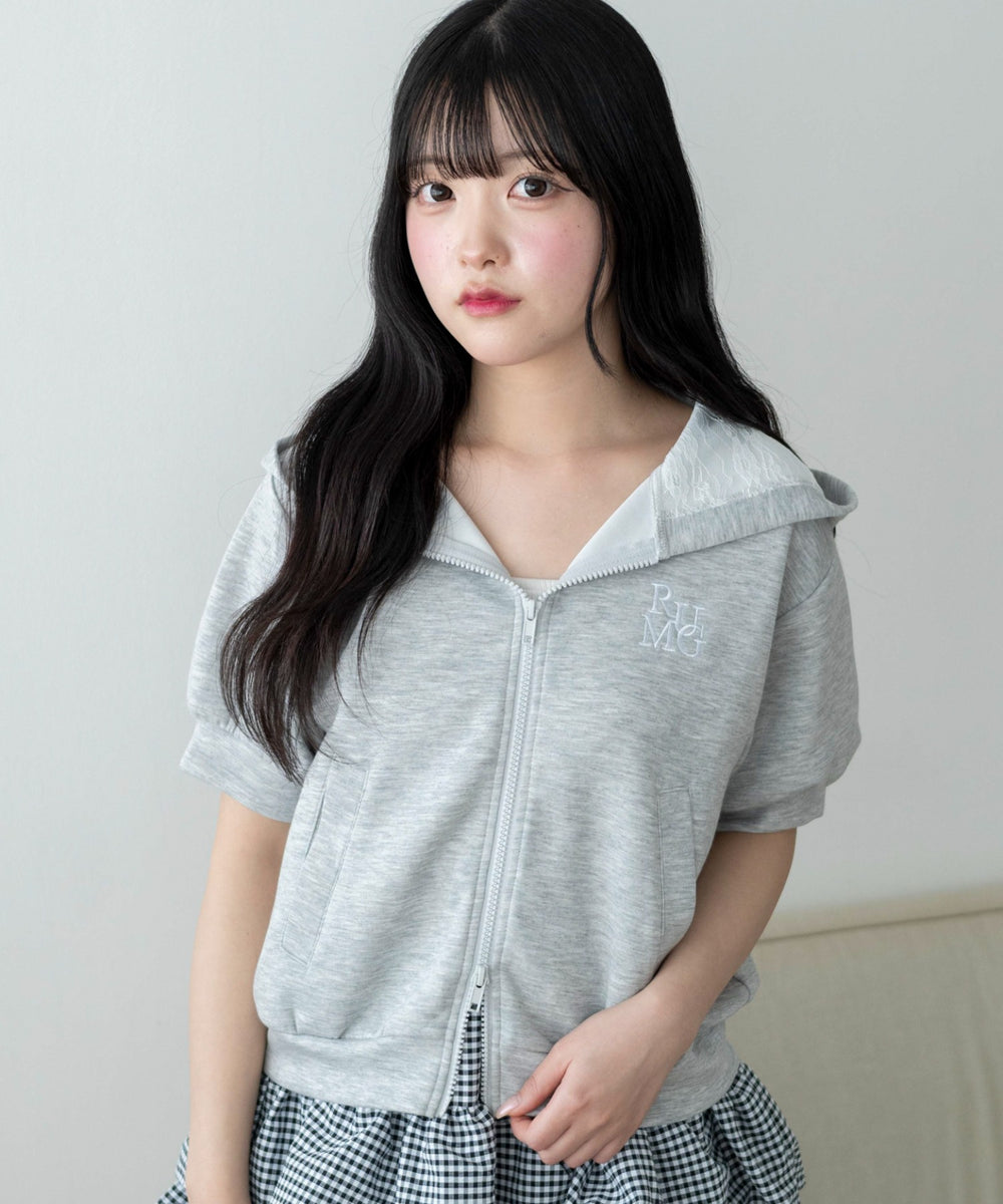杢グレー モデル：155cm F着用