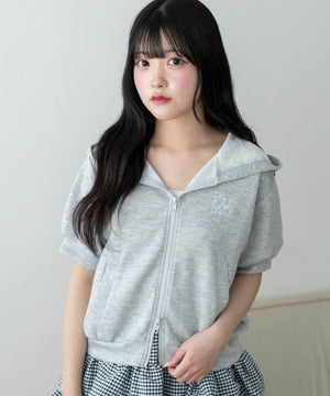 杢グレー モデル：155cm F着用