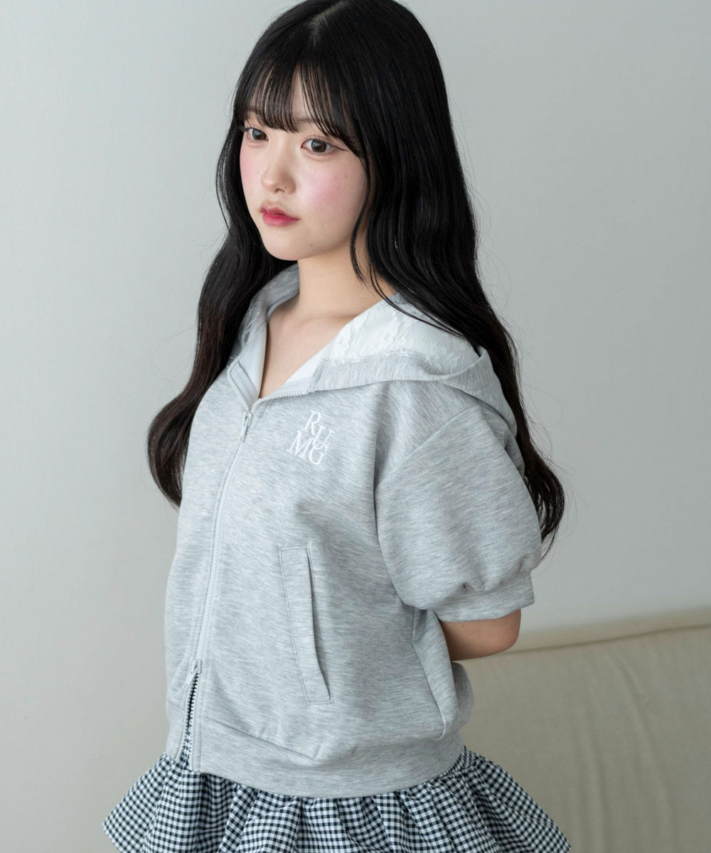杢グレー モデル：155cm F着用