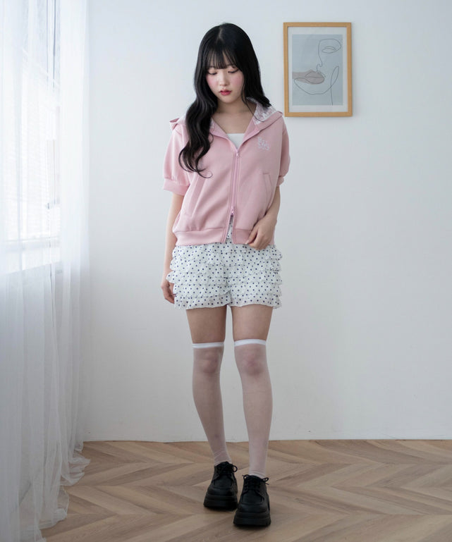 ピンク モデル：155cm F着用