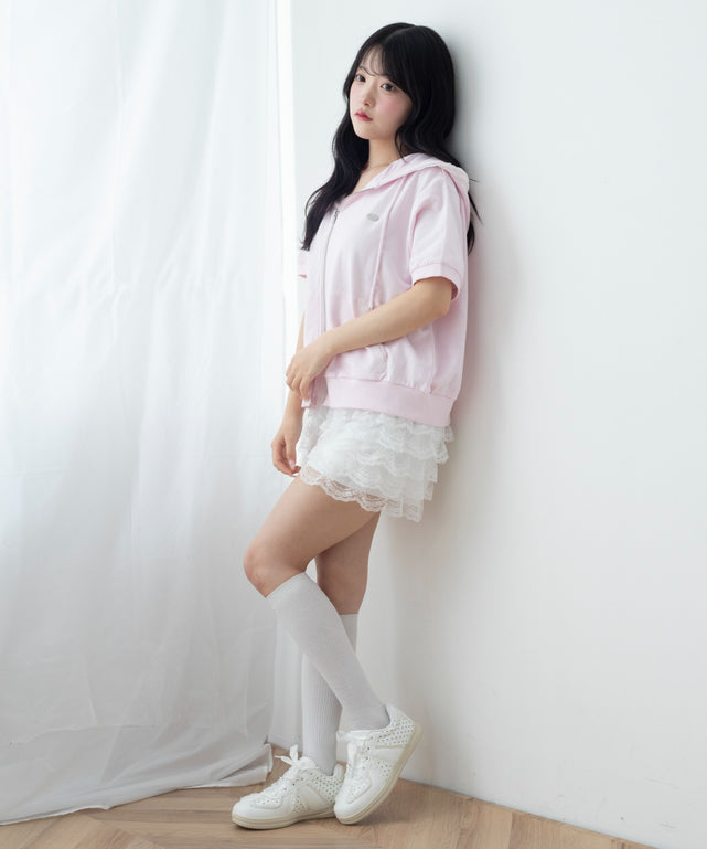 ピンク モデル：155cm F着用