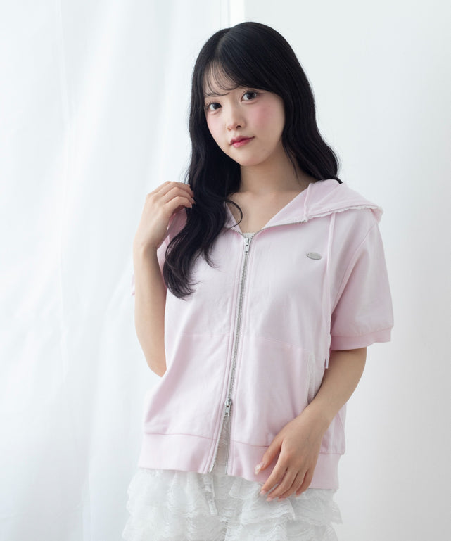ピンク モデル：155cm F着用