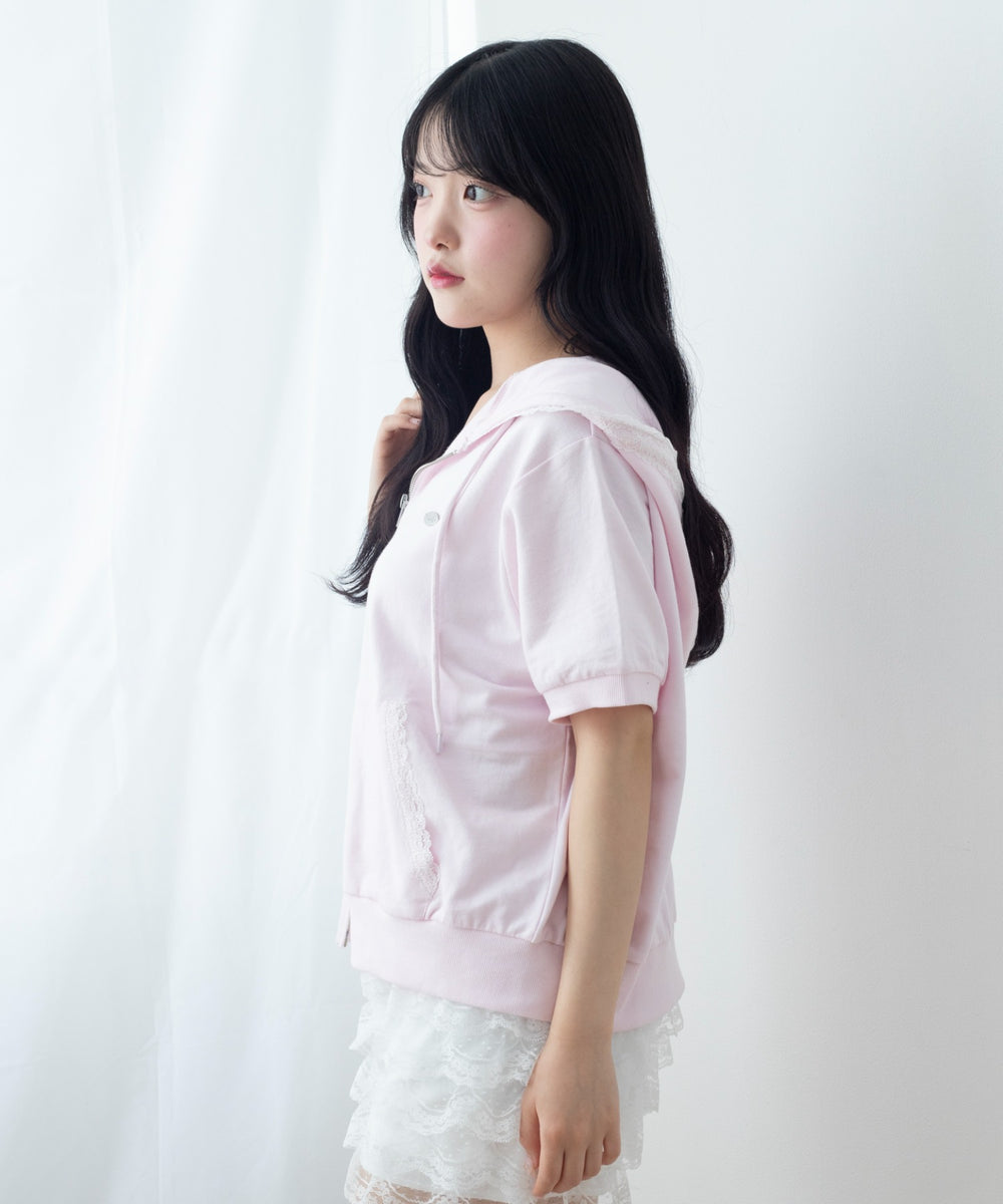 ピンク モデル：155cm F着用