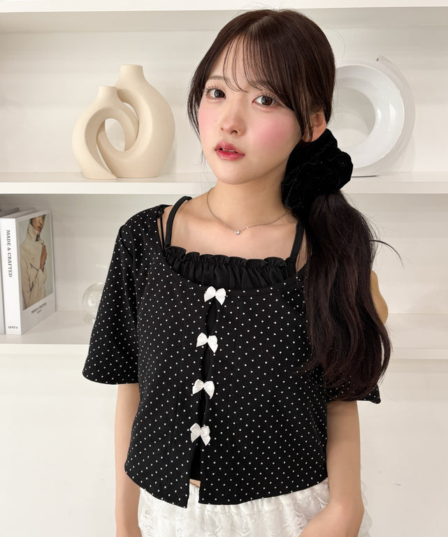 ブラック モデル：155cm F着用