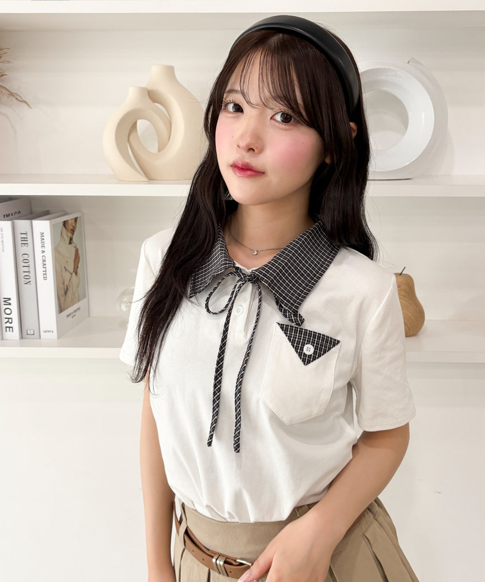 ホワイト モデル：155cm F着用