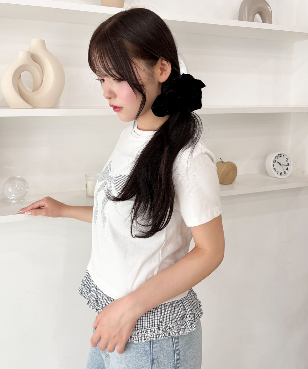 ホワイト モデル：155cm F着用