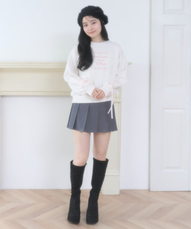 ホワイトアイボリー モデル：160cm F着用