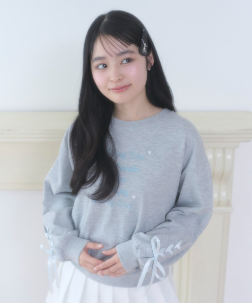 杢グレー モデル：160cm F着用