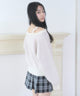 ホワイト モデル：160cm F着用