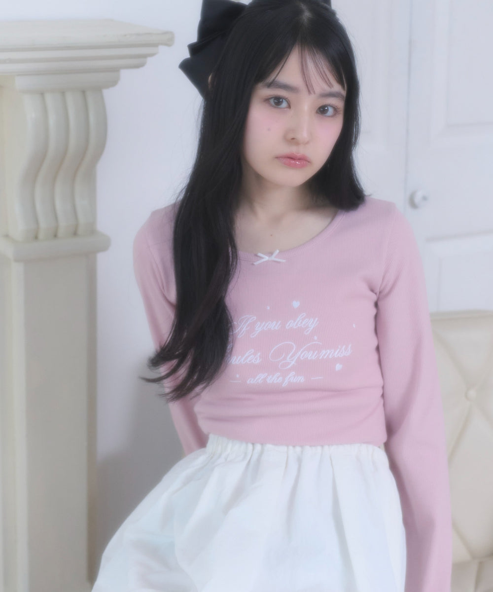 ピンク モデル：160cm F着用