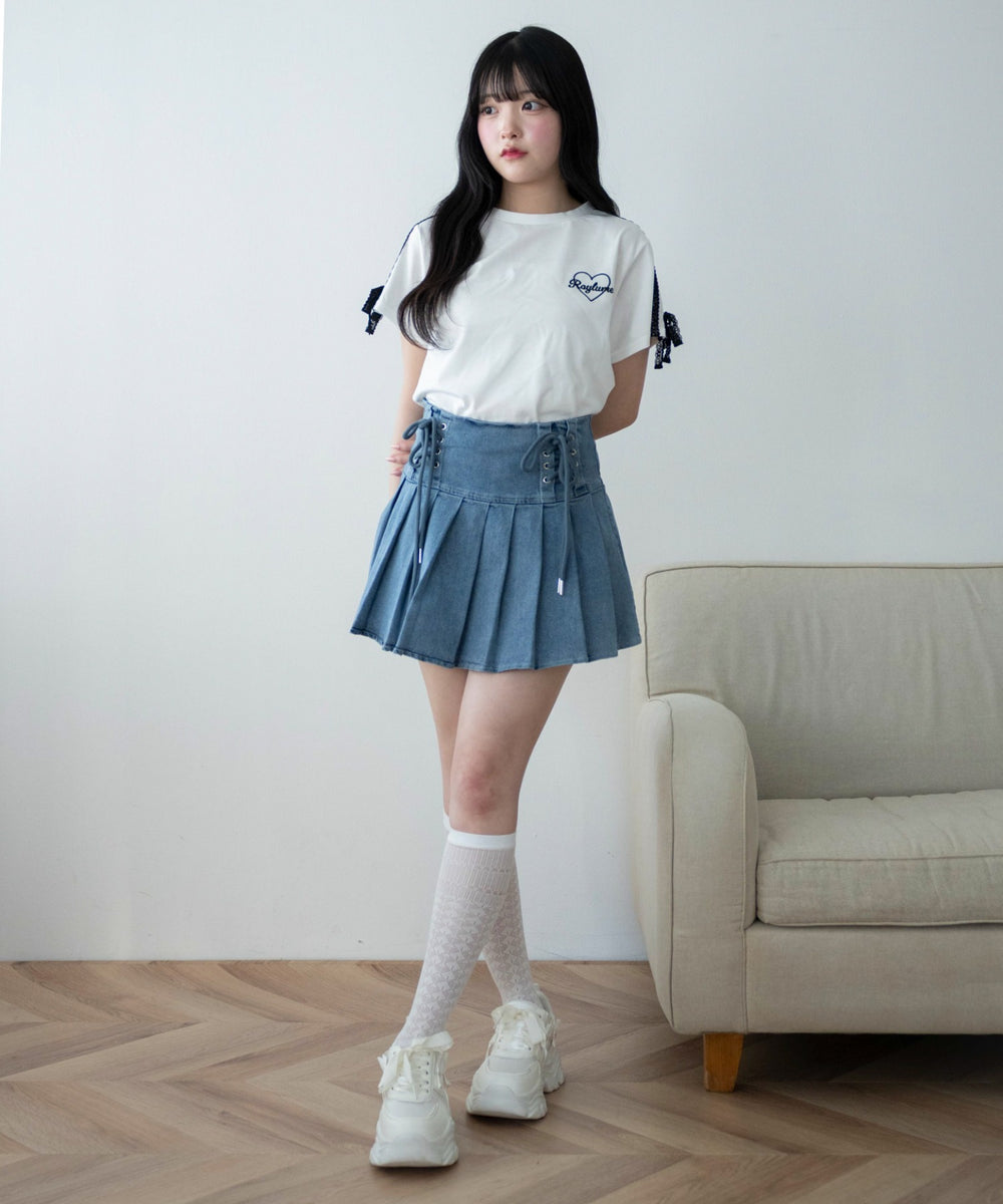 ホワイト モデル：155cm F着用