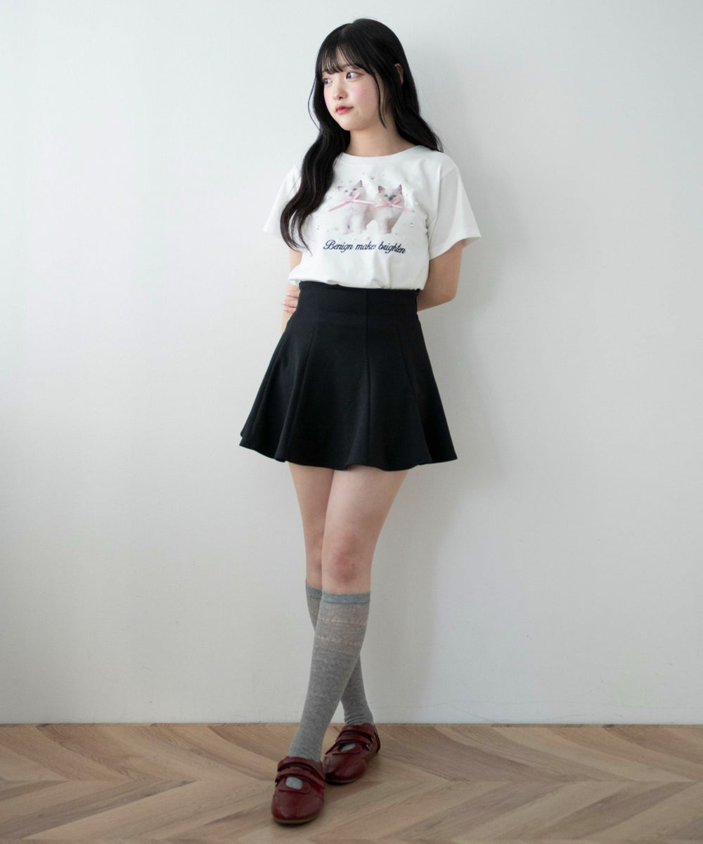 ホワイト モデル：155cm F着用