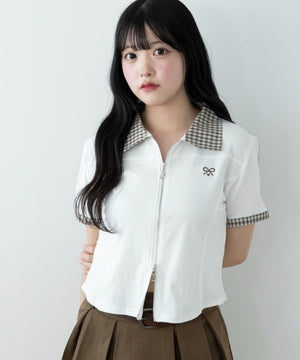ホワイト モデル：155cm F着用