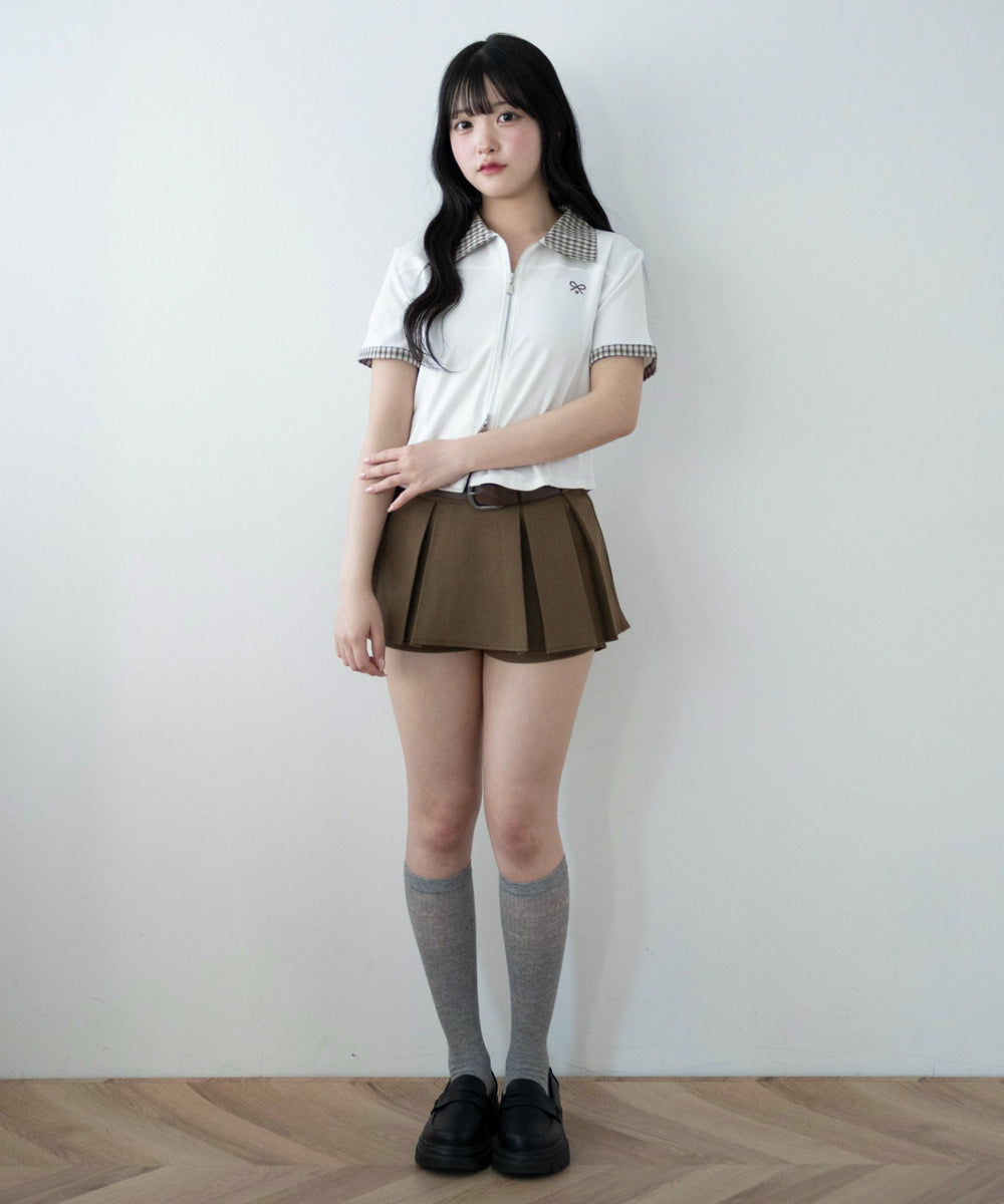 ホワイト モデル：155cm F着用