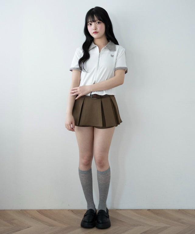 ホワイト モデル：155cm F着用