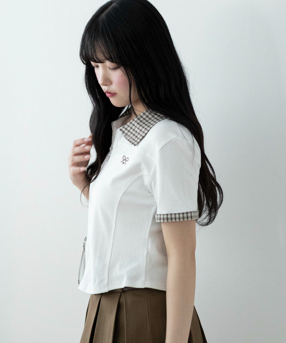 ホワイト モデル：155cm F着用
