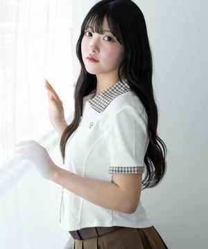 ホワイト モデル：155cm F着用
