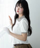 ホワイト モデル：155cm F着用