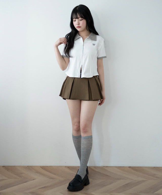 ホワイト モデル：155cm F着用