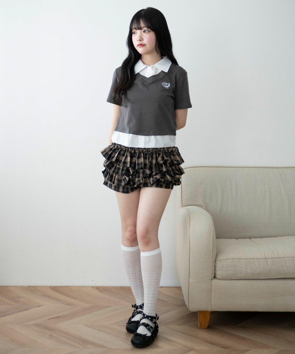 グレー モデル：155cm F着用