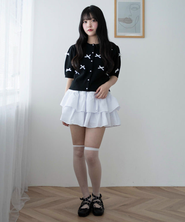ホワイト モデル：155cm F着用