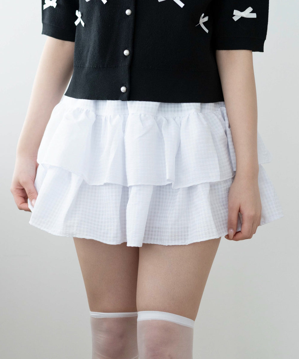 ホワイト モデル：155cm F着用