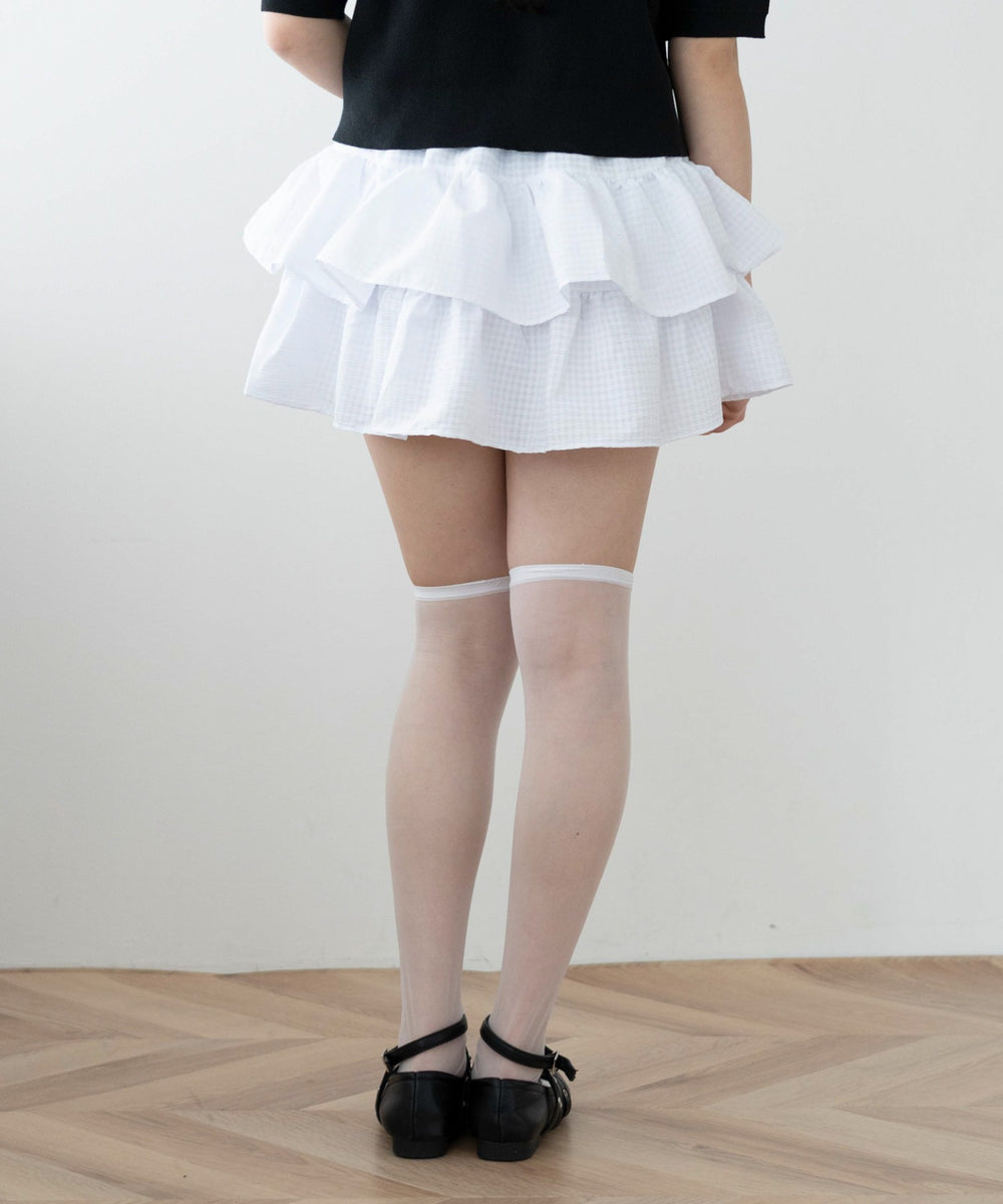 ホワイト モデル：155cm F着用