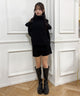 ブラック モデル：155cm F着用