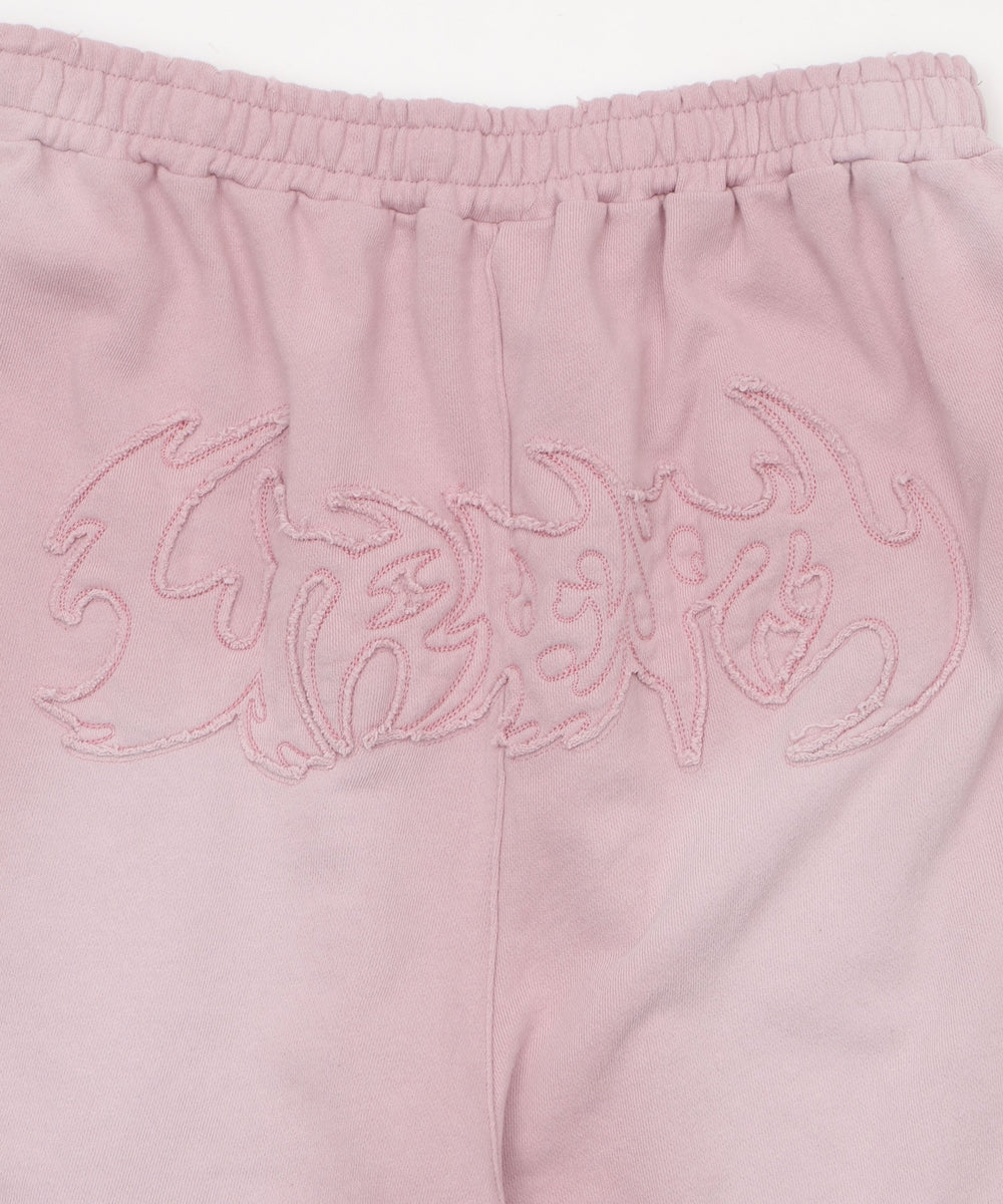 ダメージアップリケショートパンツ