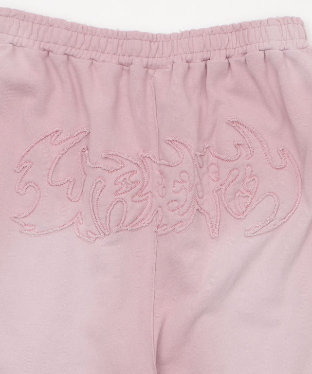 ダメージアップリケショートパンツ