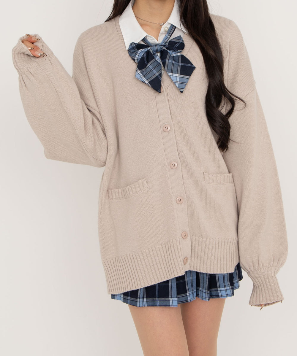 ベージュ　モデル：155cm F着用