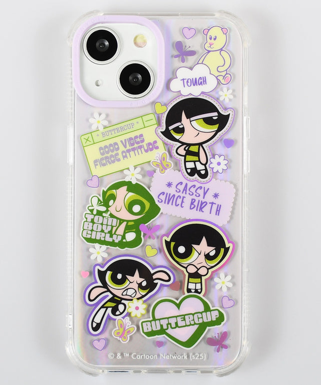 SKINNYDIP PPG バターカップ iphoneケース/柄1(iphone15)
