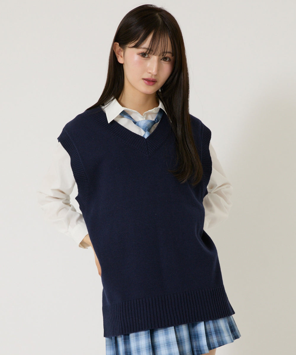 ネイビー モデル:158cm F着用