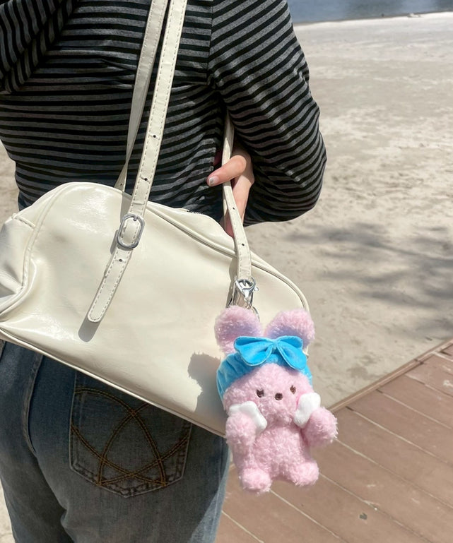 美意識あにまるぬいぐるみキーホルダー/Lピンク