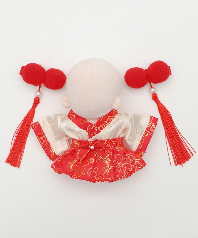 ぬいチャイナ服セット10cm/柄1