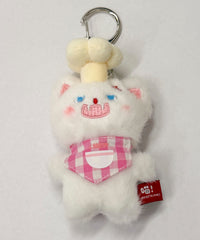 パティシエ怒りねこぬいぐるみキーホルダー