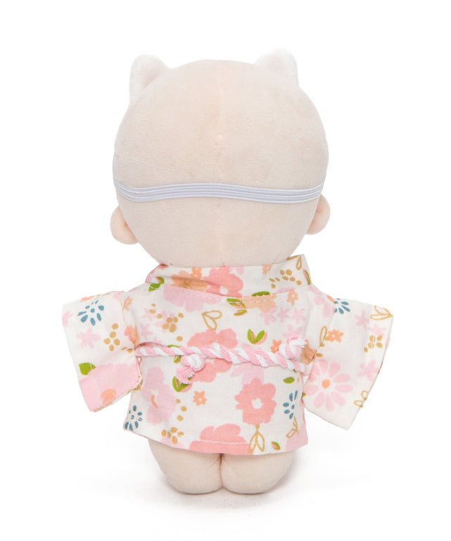 ぬいお面付き浴衣セット15cm