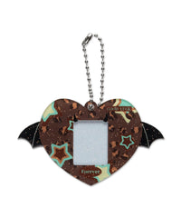 レオパードハートデビルIDフォトケースキーホルダー