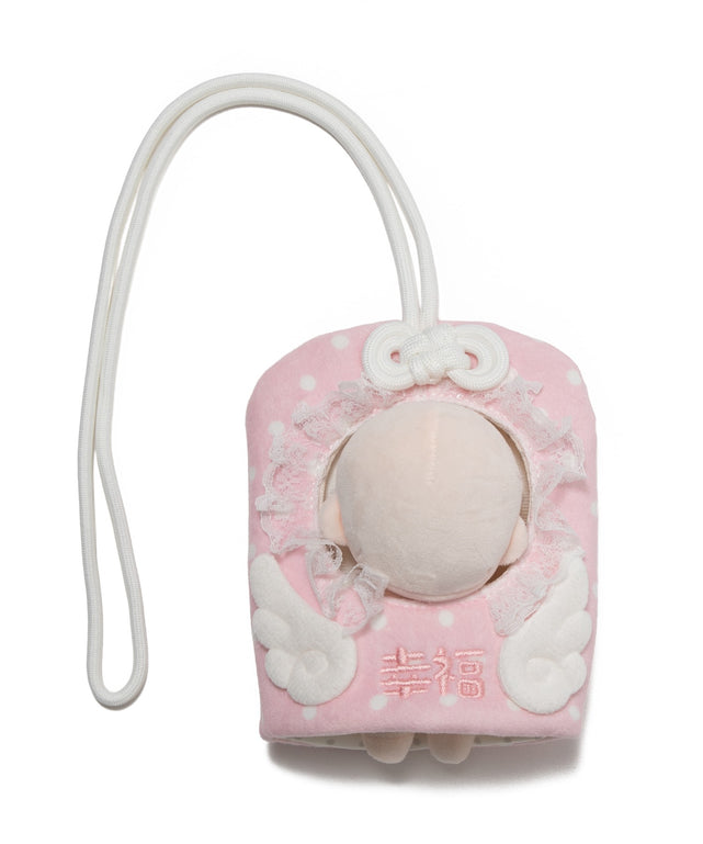 ぬいお守り着ぐるみ12㎝/Lピンク