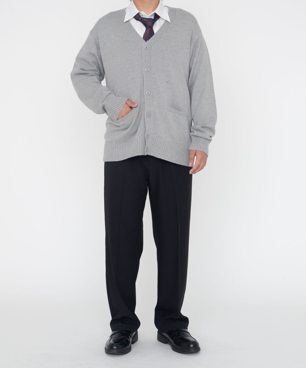 杢グレー モデル：174cm Lサイズ着用