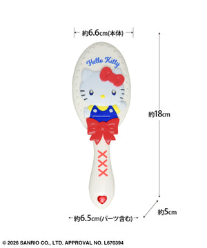 サンリオキャラクターズ ダイカットヘアブラシ